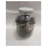 large jar vintage buttons nice selection