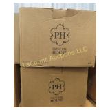8 Princess House margarita glasses