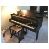 Vintage Baby Grand Piano Aeolian w bench