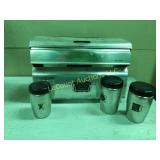 mid century paper holder shaker container