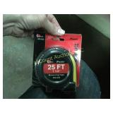 new 25' tape measure