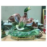 Mallard Duck TV Lamp Vintage
