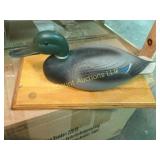duck on a board
