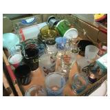 lot of shot glasses