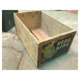 vintage Pear King Fruit Crate nice graphics