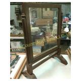 stand alone mirror can be put on any dresser