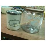 vintage tobabbo jar container Mi Lola 5 Cent