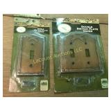 Metal Horse light switch and outlet covers new