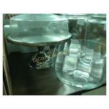 cake stand silver base, fruit bowl