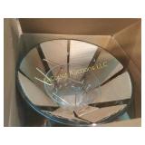 mid century chip dip bowl new old stock Hazelware