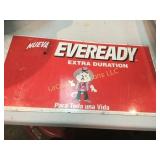 Vintage Eveready Battery sign steel Mexican
