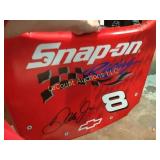 Metal Dale Earnhardt metal hood  racing decor