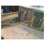 3 large old pictures