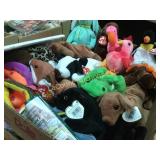 flat beanie babies all with tags nice assortment