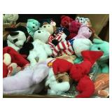 flat beanie babies with tags nice assortment