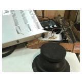 electronics lot display turn table color sync