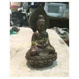 heavy metal buddah meditation idol
