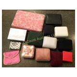 lot of empty jewelry boxes to store your fine