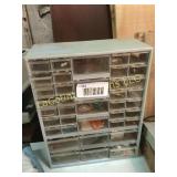 cabinet of drawers contents crafting jewelry
