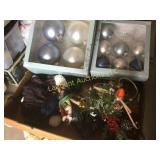 assorted Christmas ornaments decor