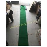 Golf putting green good condition