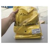 3 pc poly yellow suit new in package SZ XL