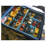 case of matchbox hotwheels cars lots of Red ones