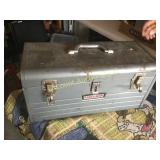 older metal Craftsman tool box