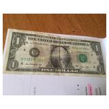 silver certificate one dollar bill