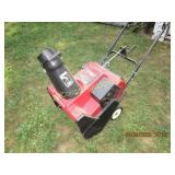 Toro single stage snow blower