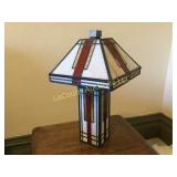 stained glass table lamp beautiful working