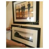 2 nice framed pictures scenery