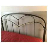 Queen Headboard footboard mattress boxs pring