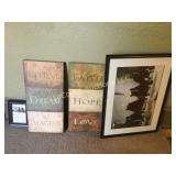 home decor wall pieces framed print