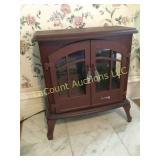 small fireplace 21" x 11" x 25" e-Flame USA