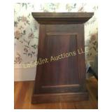 angled bedside table night stand