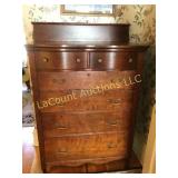 antique chest dresser 39" x 49" h