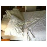 queen bedding pillows, sheets shams bedspread