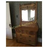 Antique dresser with mirror beautiful