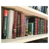 shelf of assorted reading books nice selection