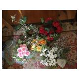assorted mini door wreaths aritificial flowers