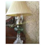 beautiful electrified oil lamp