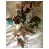 decorative assorted holiday mice animals