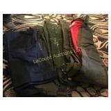painting pants and columbia snow pants