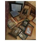 large amount assorted picture frames
