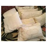 neutral throw decorator pillows fancy decorated