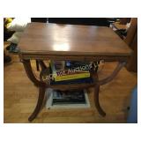 antique side table 29" x 19" x 28" h