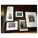 assprted framed prints pictures nice frames