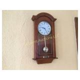 wall clock 24" long pendelum good working
