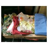 assorted table cloths dining linens